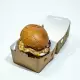 . Снимка на Картонена кутия за бургер за еднократна употреба