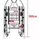 . Снимка на Продавам нова надуваема лодка 380см дължина