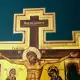 . Снимка на Икона Разпятие Христово - Цар на славата, репродукция