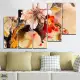 . Снимка на Декоративно пано за стена с рисувана Китайска роза - HD - 600