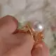 . Снимка на Многослоен пръстен с голяма перла