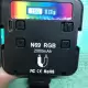 . Снимка на RGB видео светлини, LED светлина за камера 360° Пълноцветно
