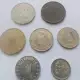 . Снимка на Лот стари монети от Румъния