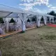 . Снимка на Сватба - Сватбена шатра под наем, оборудване и декорация
