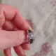 . Снимка на Пръстен - халка в кварц и диамант