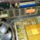 . Снимка на Дънна платка AMD с процесор - ретро модел Работещ