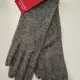 . Снимка на Дамски ръкавици кашмир в сив цвят - 9
