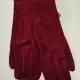 . Снимка на Дамски ръкавици кашмир в червен цвят - 10