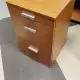 . Снимка на Контейнер - кантонерка за бюро офис шкаф с три чекмеджета