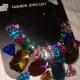. Снимка на Огърлица с цветни кристали
