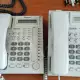 . Снимка на Стационарни телефони Panasonic KX - T2375FXW и KX - T7730CE