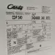 . Снимка на Хладилник Candy - Канди модел CDP 240 за ремонт или части