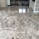 . Снимка на Диамантено шлайфане на подове от мрамор и мозайка